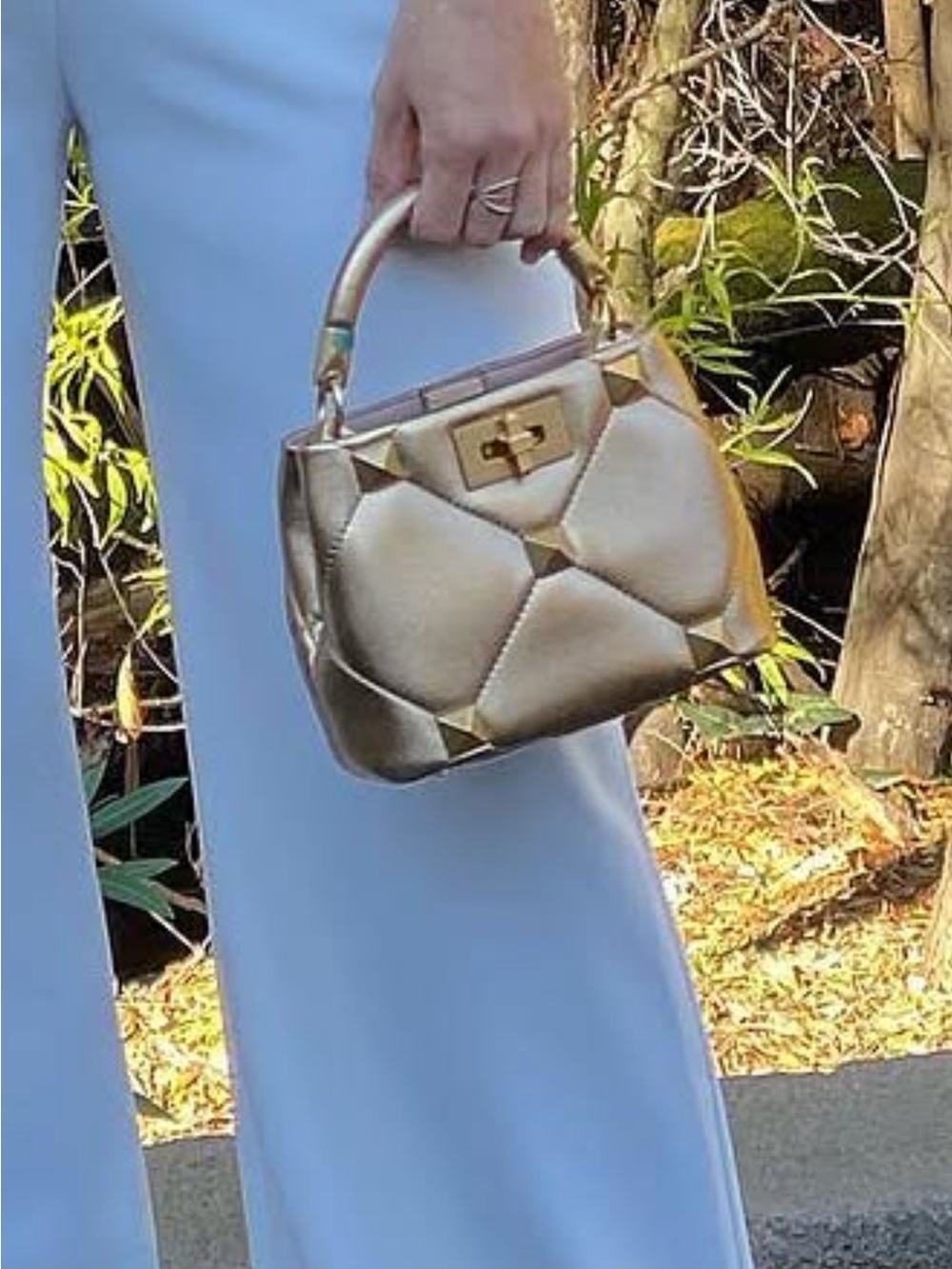 Valentino Roman Stud Mini Bag - Picture 13 of 13